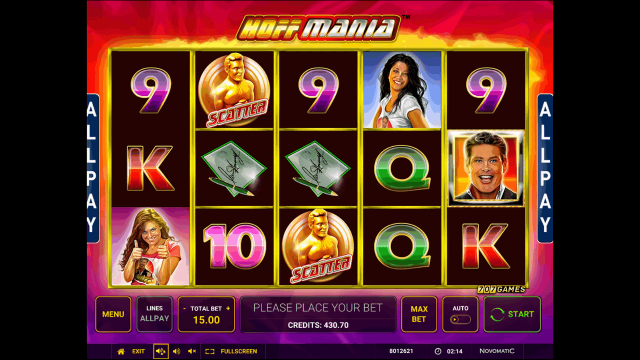 Характеристики слота Hoffmania 9
