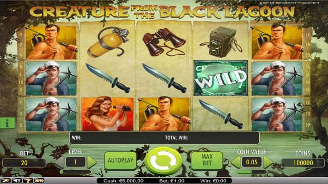 Игровой интерфейс Creature From The Black Lagoon 8