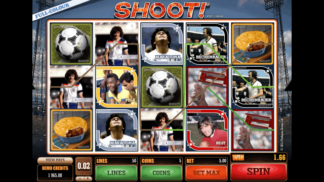 Игровой интерфейс Shoot! 2