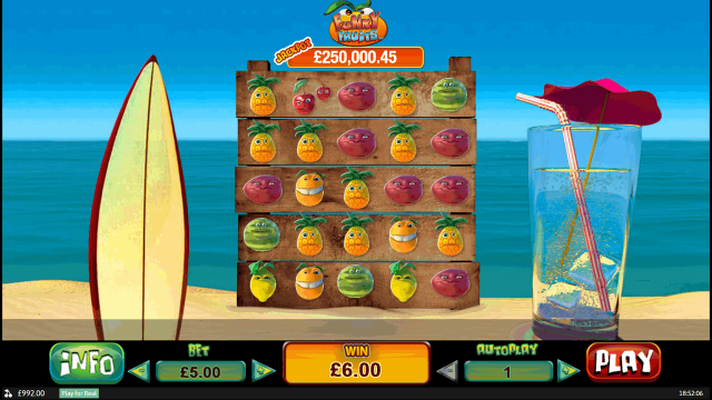 Бонусная игра Funky Fruits 3