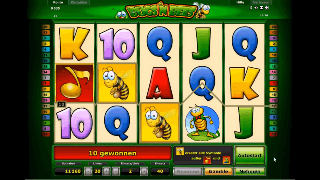 Игровой интерфейс Bugs And Bees 10