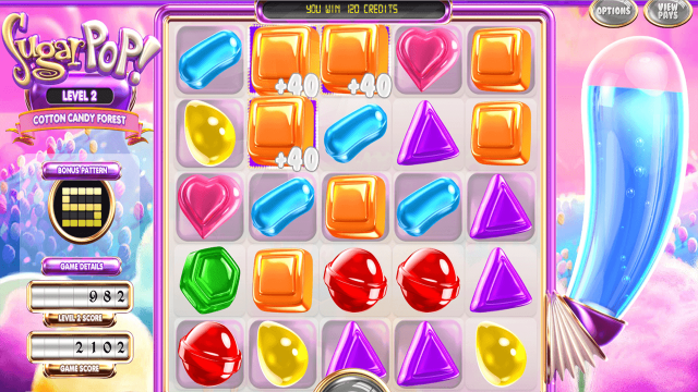 Игровой интерфейс Sugar Pop 8