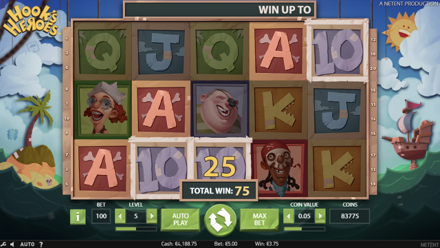 Игровой интерфейс Hook's Heroes 3