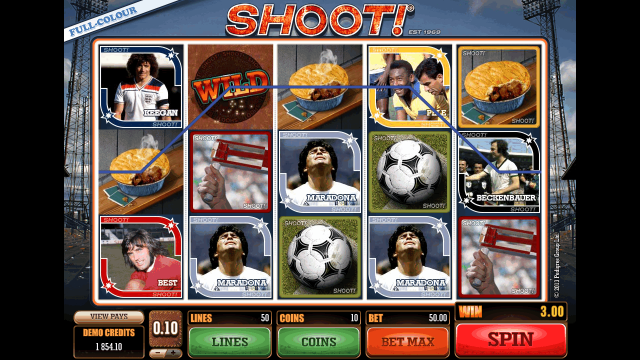 Бонусная игра Shoot! 8