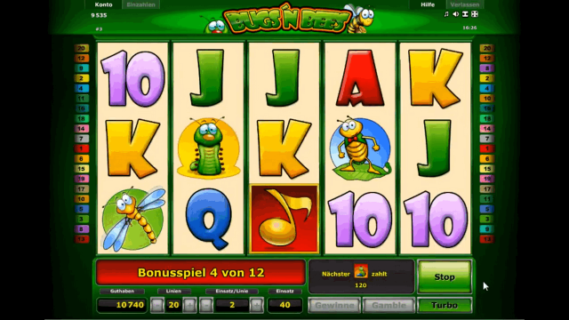 Игровой интерфейс Bugs And Bees 6