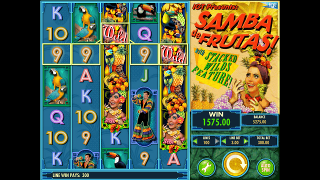 Бонусная игра Samba De Frutas 9