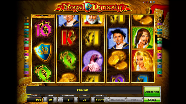 Характеристики слота Royal Dynasty 4