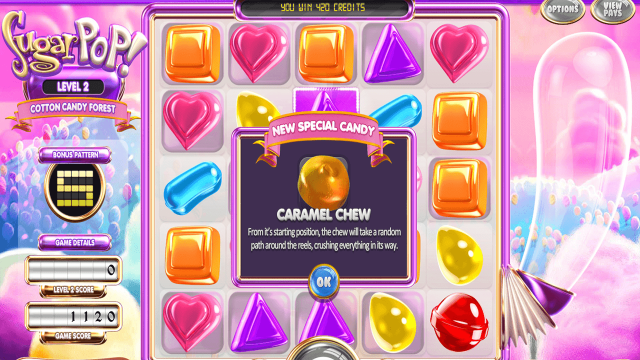 Игровой интерфейс Sugar Pop 6