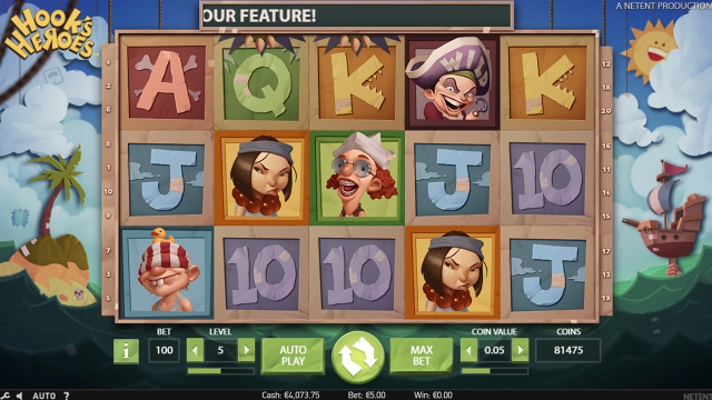 Игровой интерфейс Hook's Heroes 5